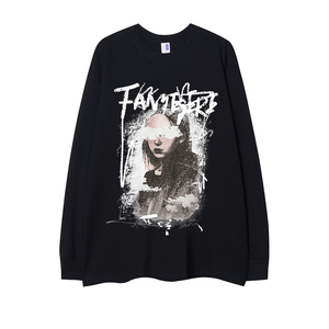 Street Philanthropist Portrait of a blindfolded girl Street Long Sleeves Shirt