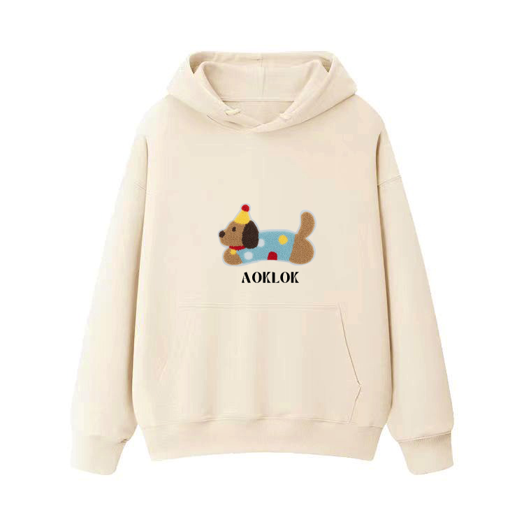 AG Embroidery Dachshund Dog In Birthday Hat Hoodie