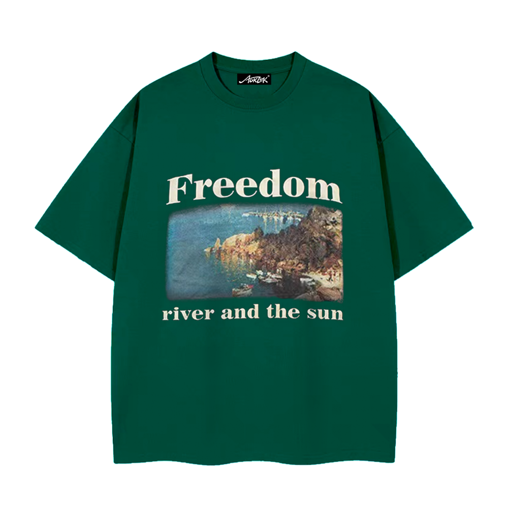 Freedom Vacation Photos T-Shirt