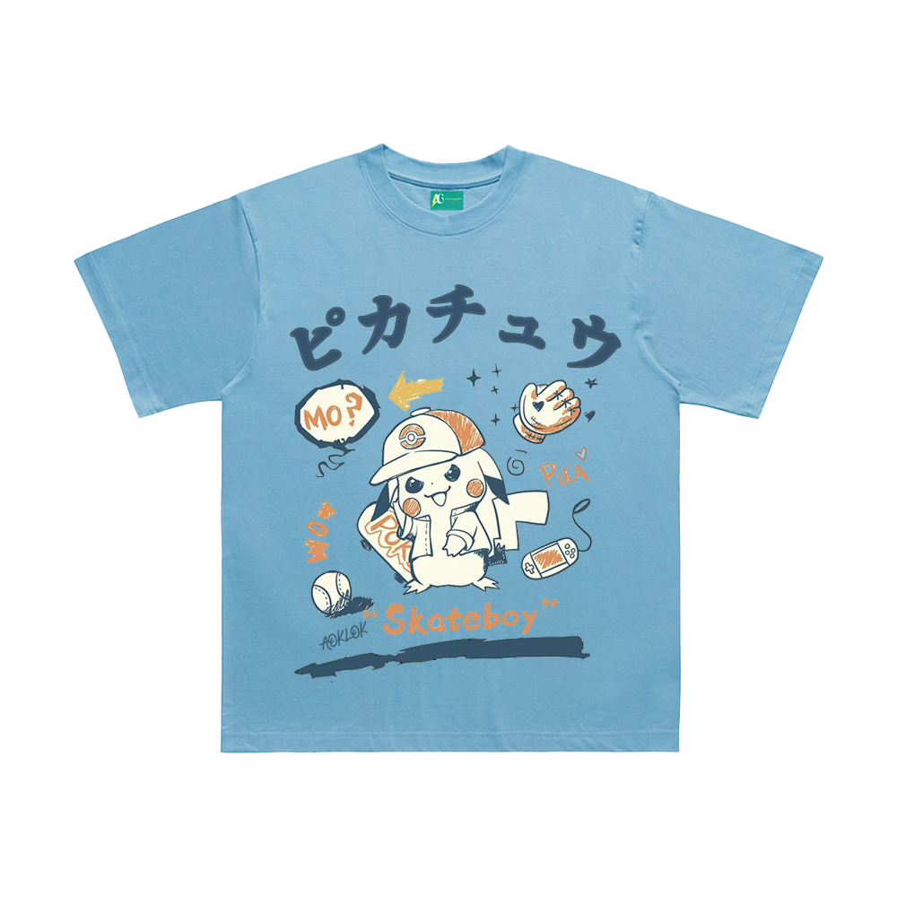 AG Pokémon Cartton Psyduck T-shirt