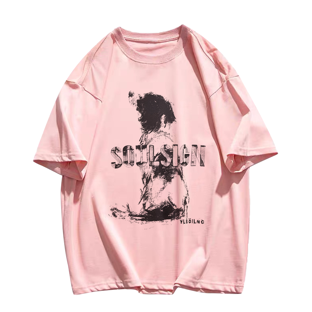 Abstract Dog Silhouette T-shirt