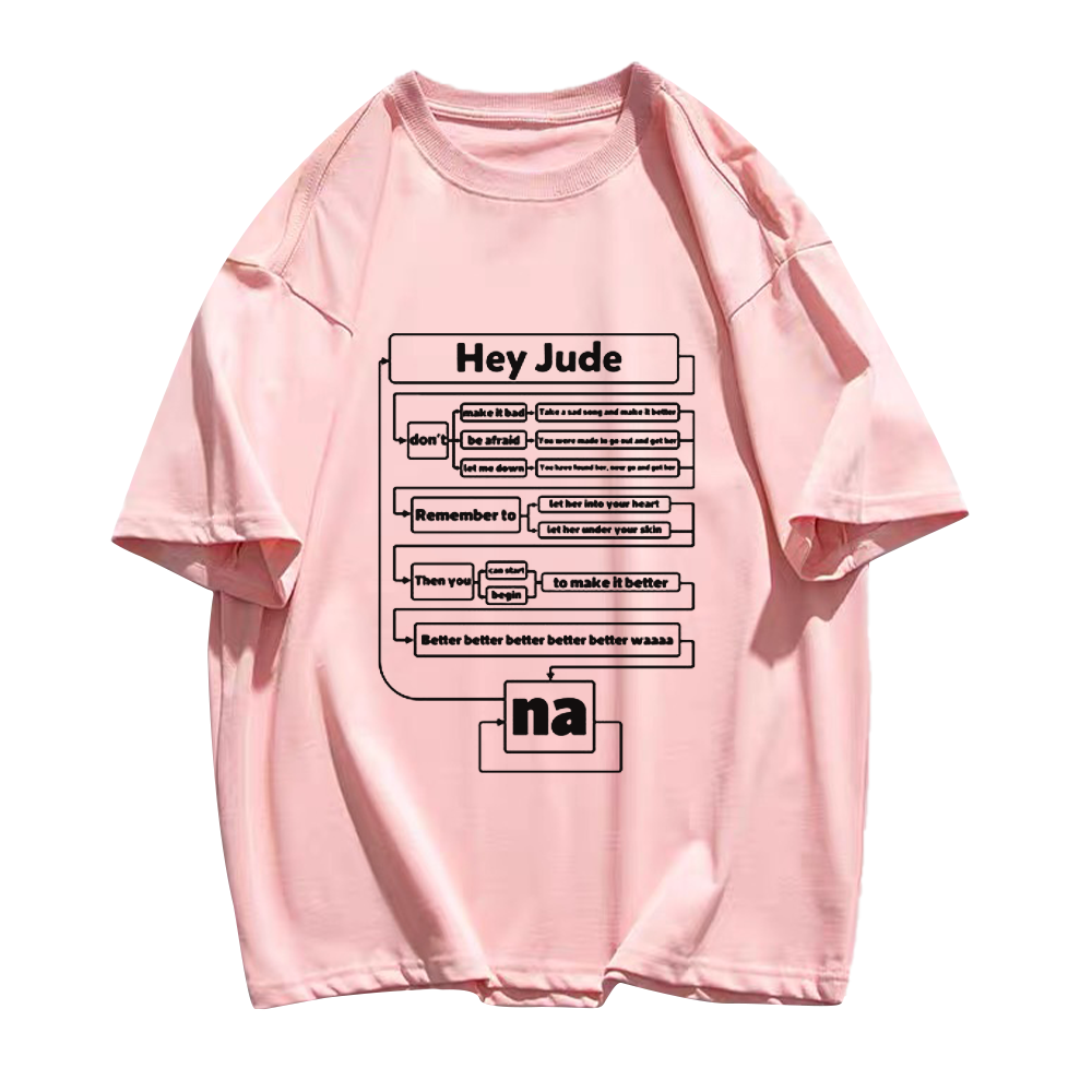Hey Judy Lyrics Process T-Shirt