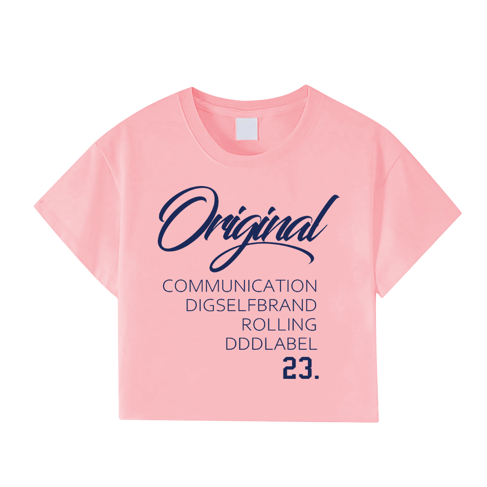 Women's Hot Girl Letter T-shirt