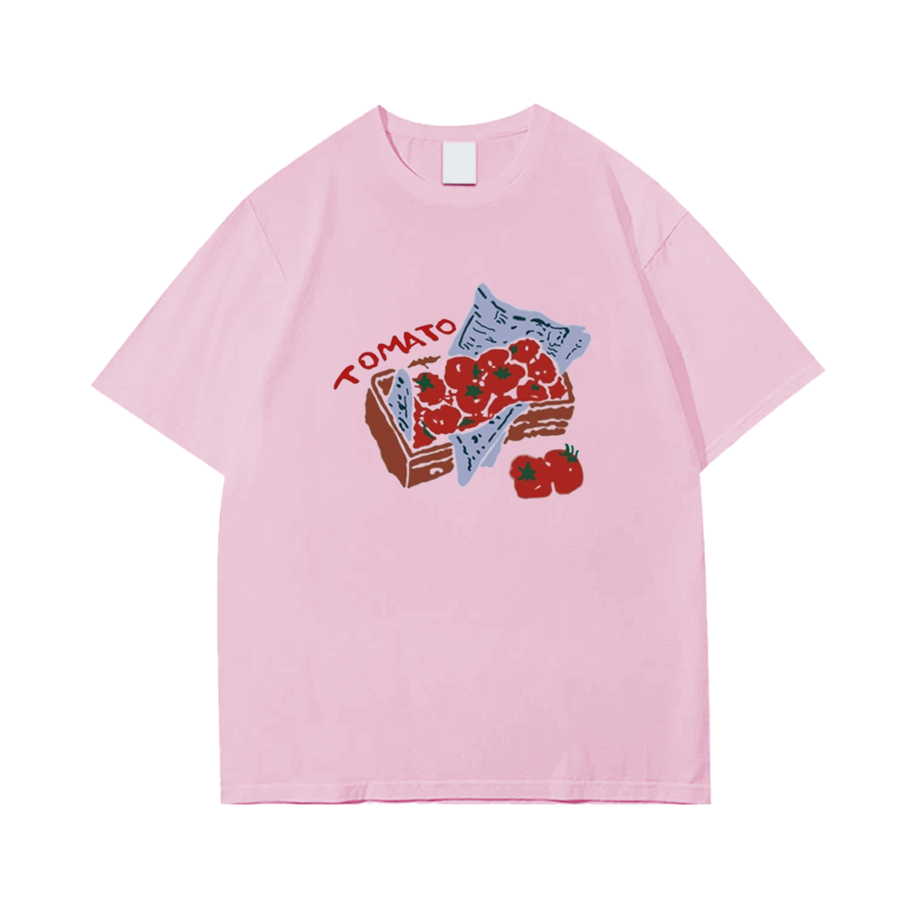 🍅Chic Oil Painting Tomatoes T-Shirt