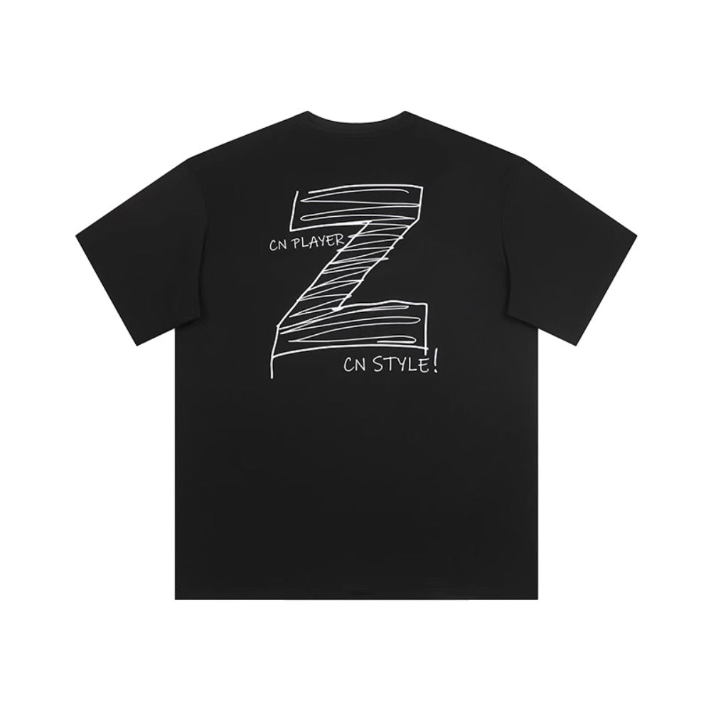 Street Philanthropist Basketball Sports Short Sleeve Men Quick Drying Ice Loose Shooting Training Crew Neck T-Shirt Imagination