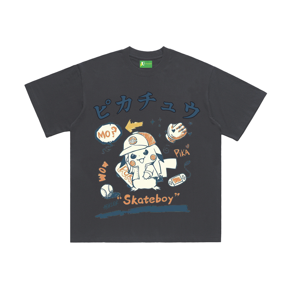 AG Pokémon Cartton Psyduck T-shirt