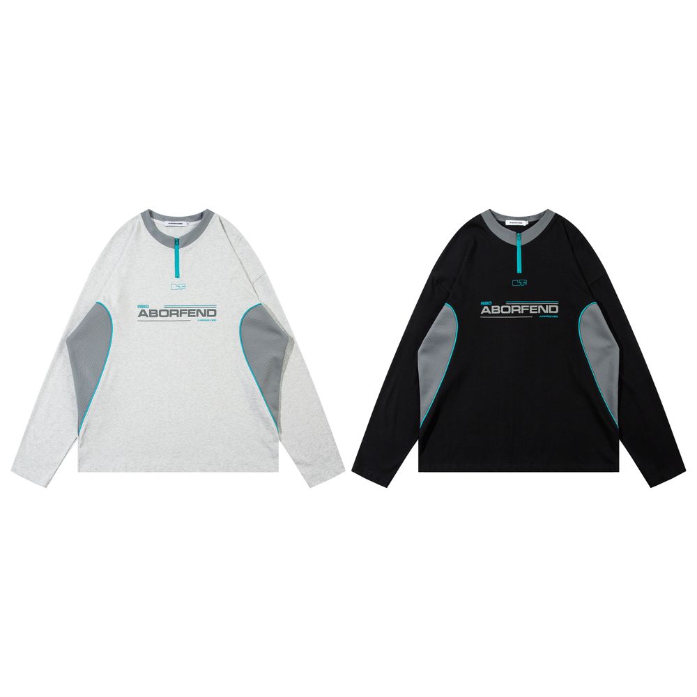 High Street Track Pullover Sweatshirt