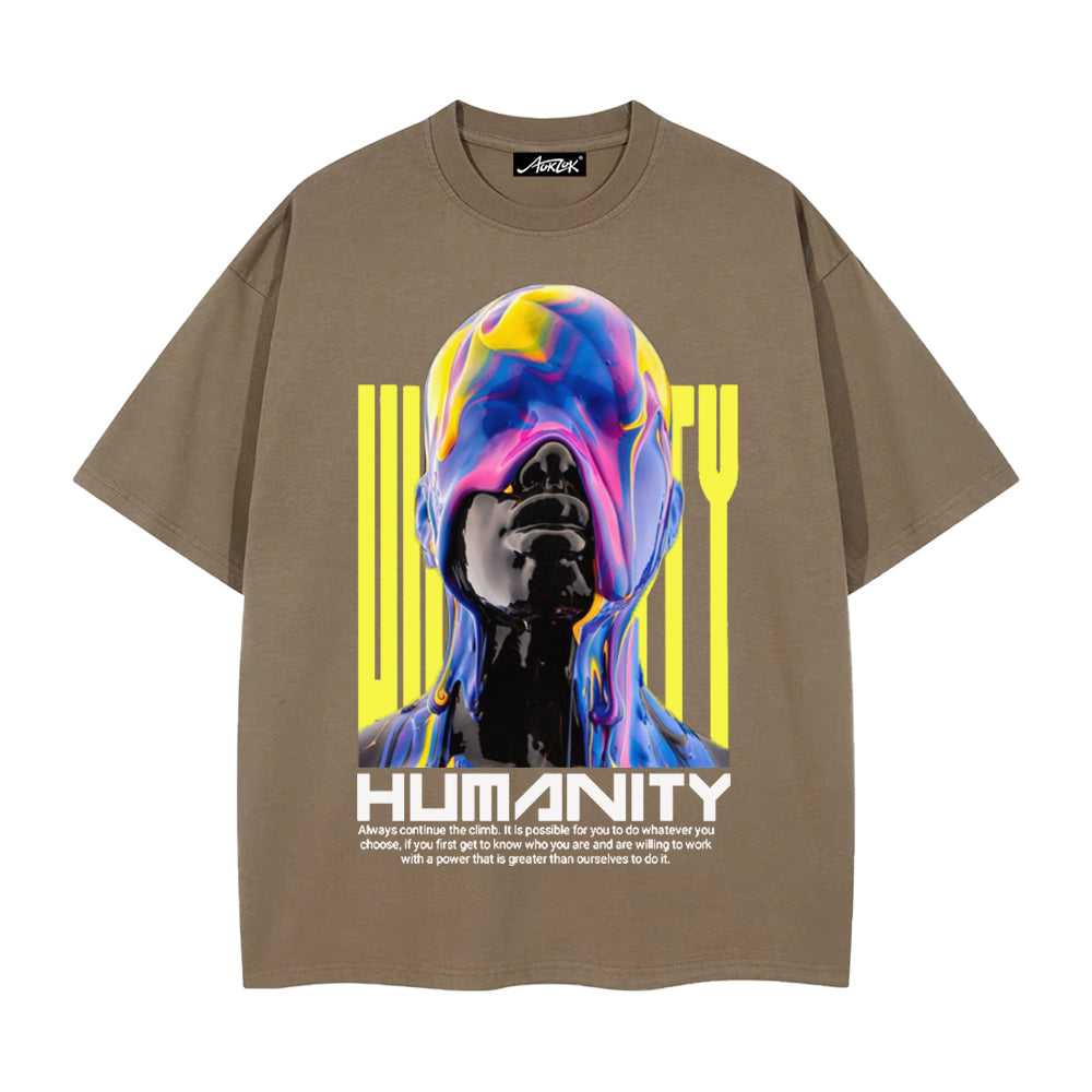 High Street Masked Man Printed T-shirt