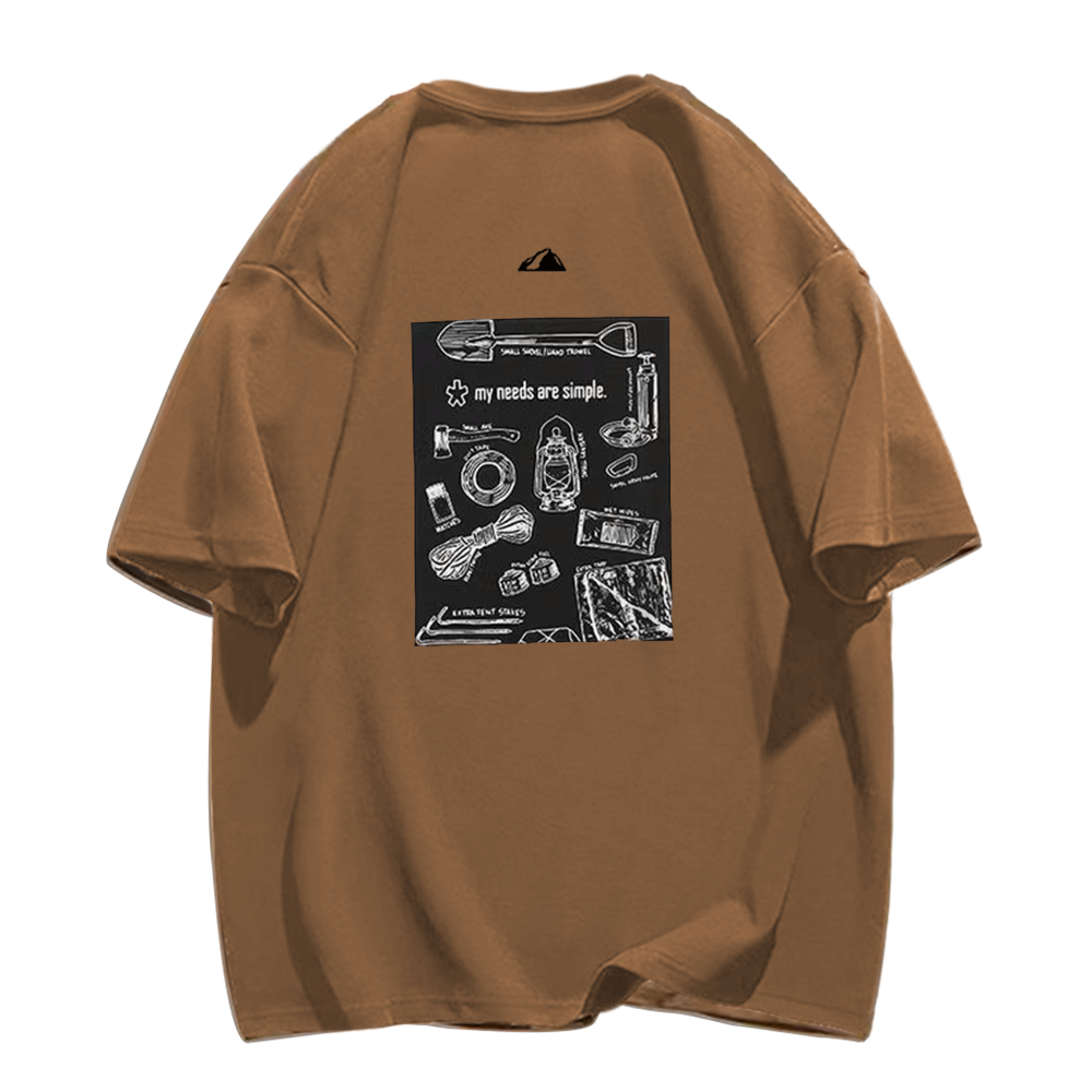 Simple Black And White T-Shirt