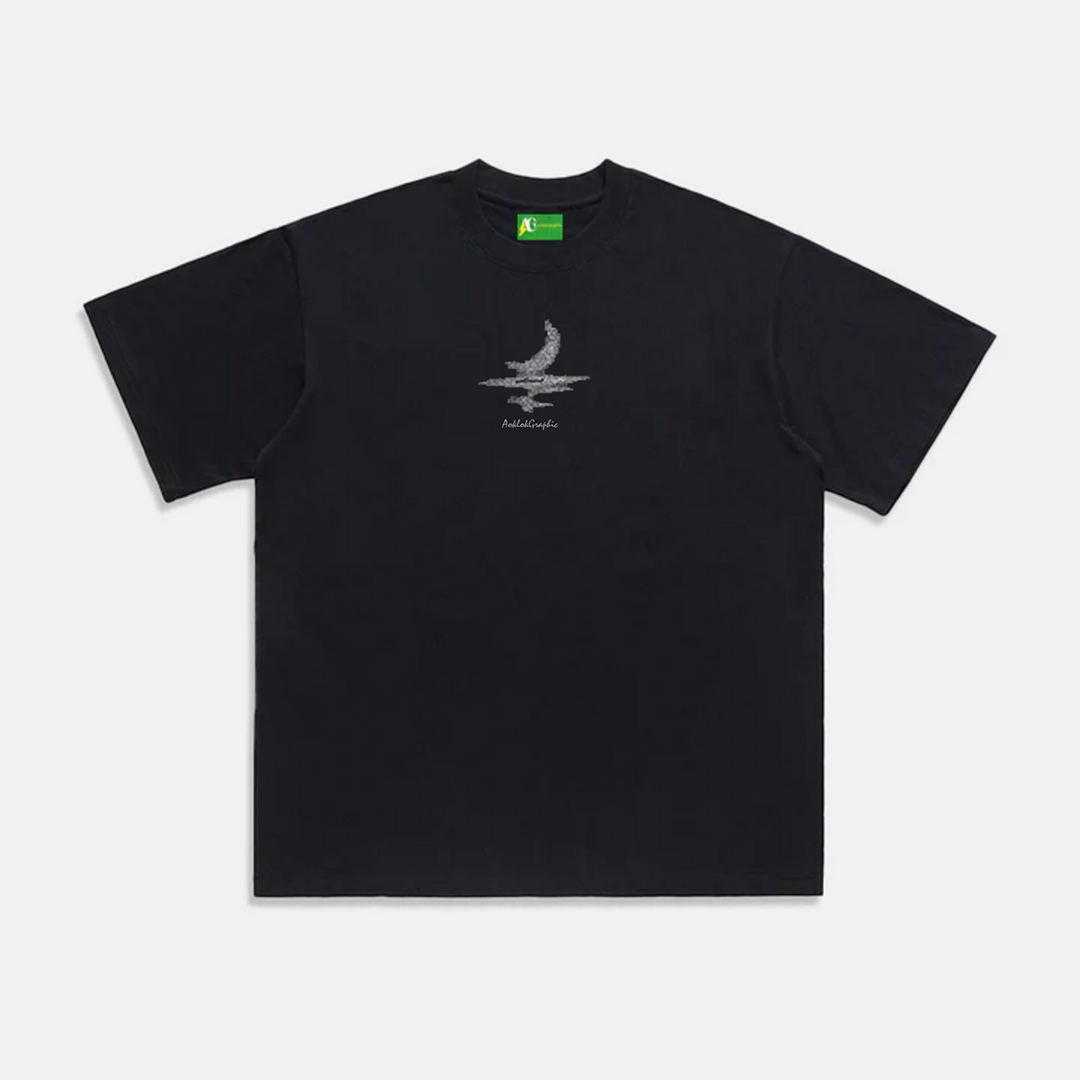 AG Art The Setting Sun And The Waning Moon T-Shirt