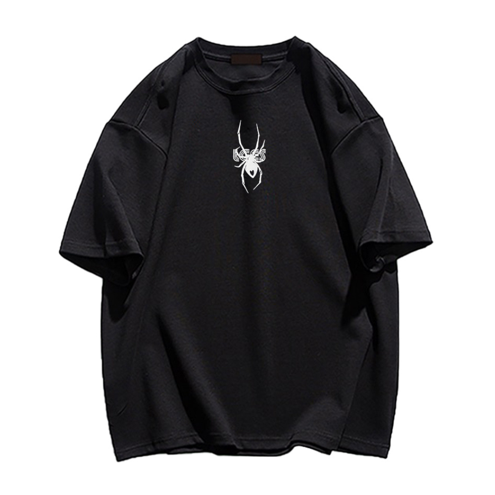 Street Love Spider Web Print T-shirt