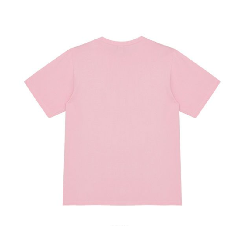 Cute Rabbits Print Cotton T-shirt