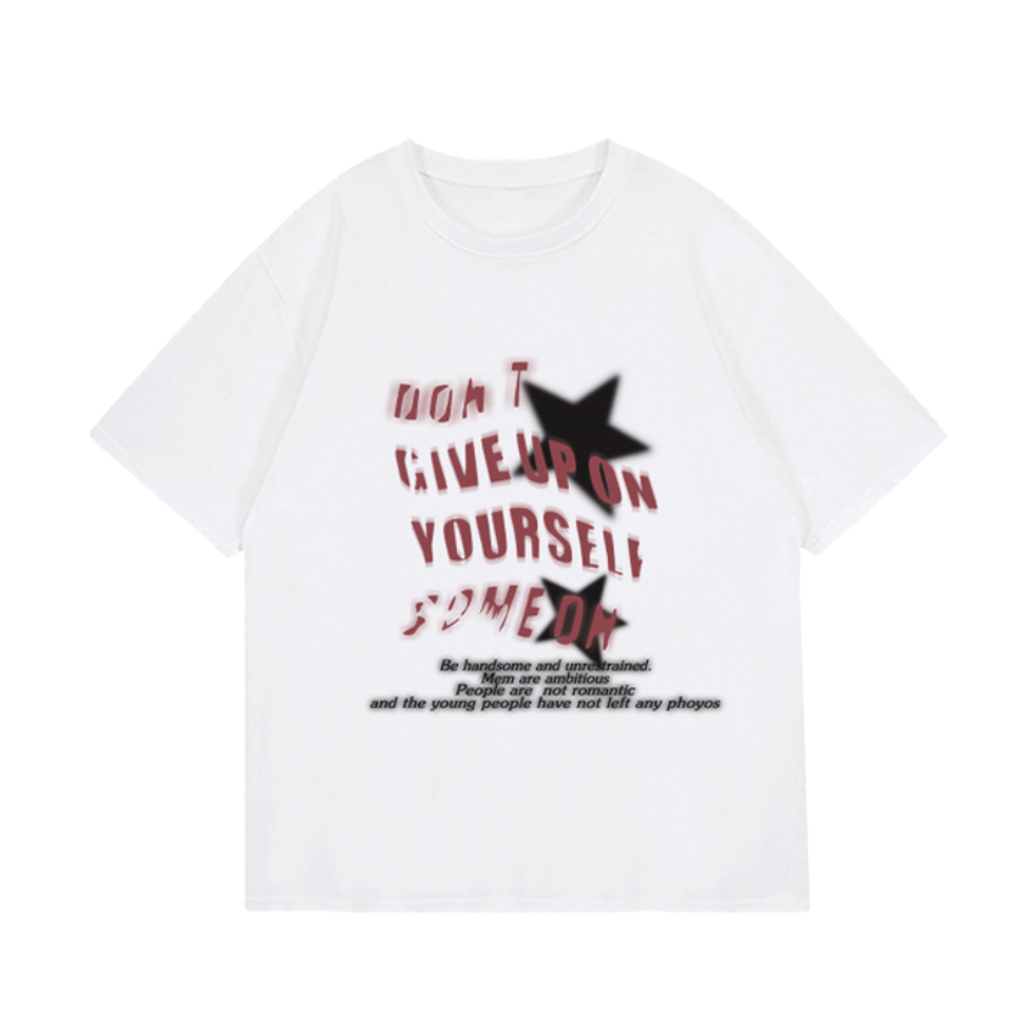 Mixed Letter T-shirt