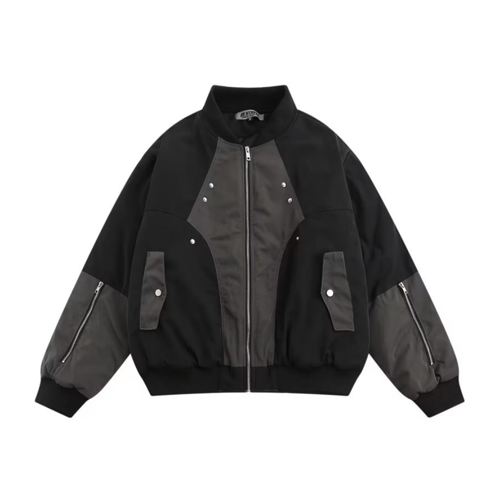 Technical Zip Panel Jacket