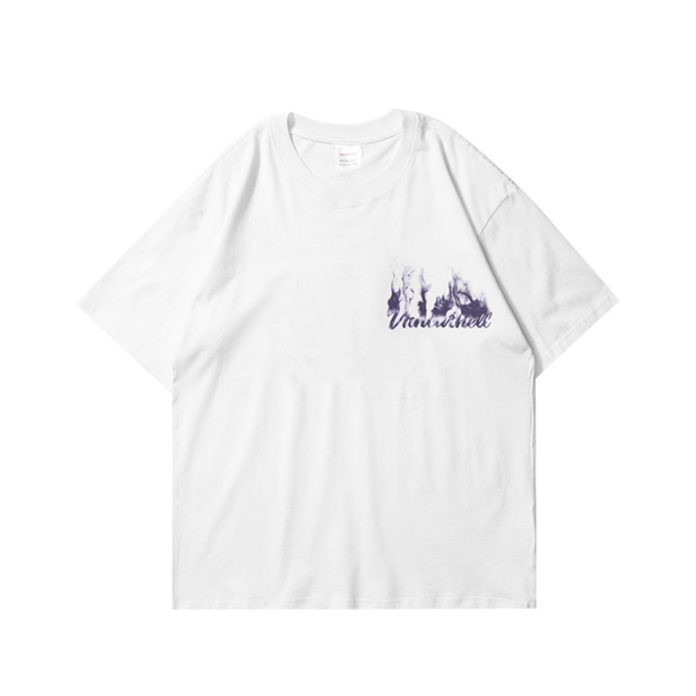 Urban Street Flame Love Graphic T-Shirt