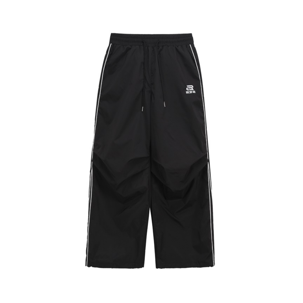 Solid Color Loose Sweatpants