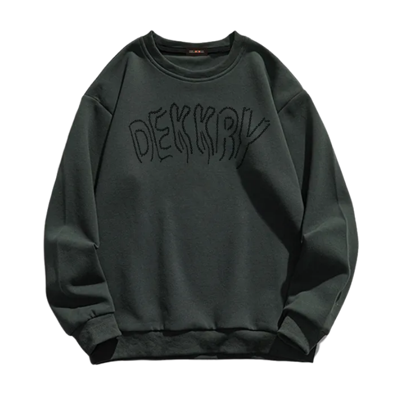 Vintage Pentagram Print Sweatshirt