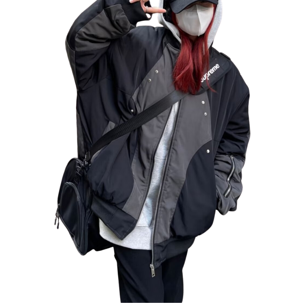 Technical Zip Panel Jacket