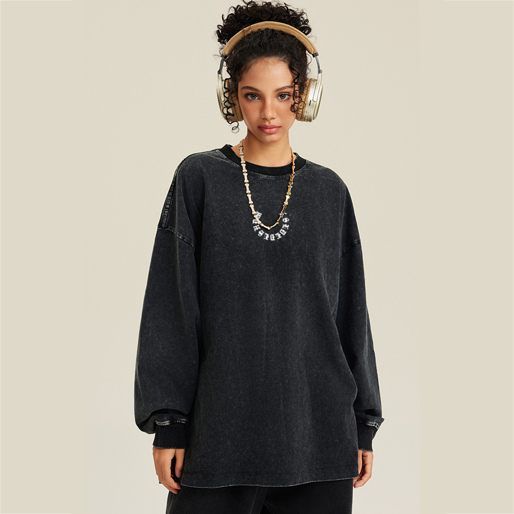 High Street Letter Graphic Sweatshirt