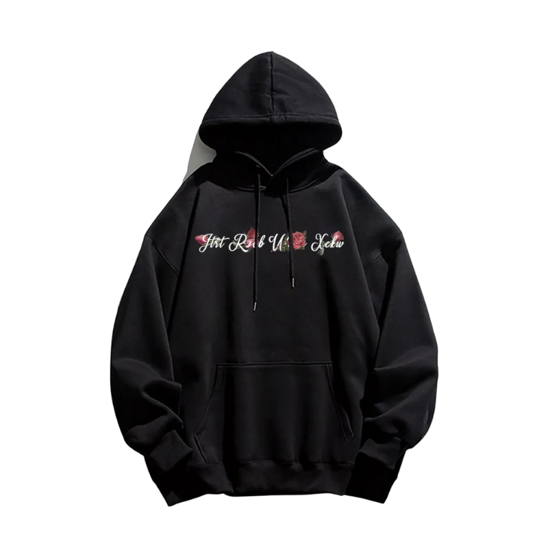 Style Garland Pattern Hoodie