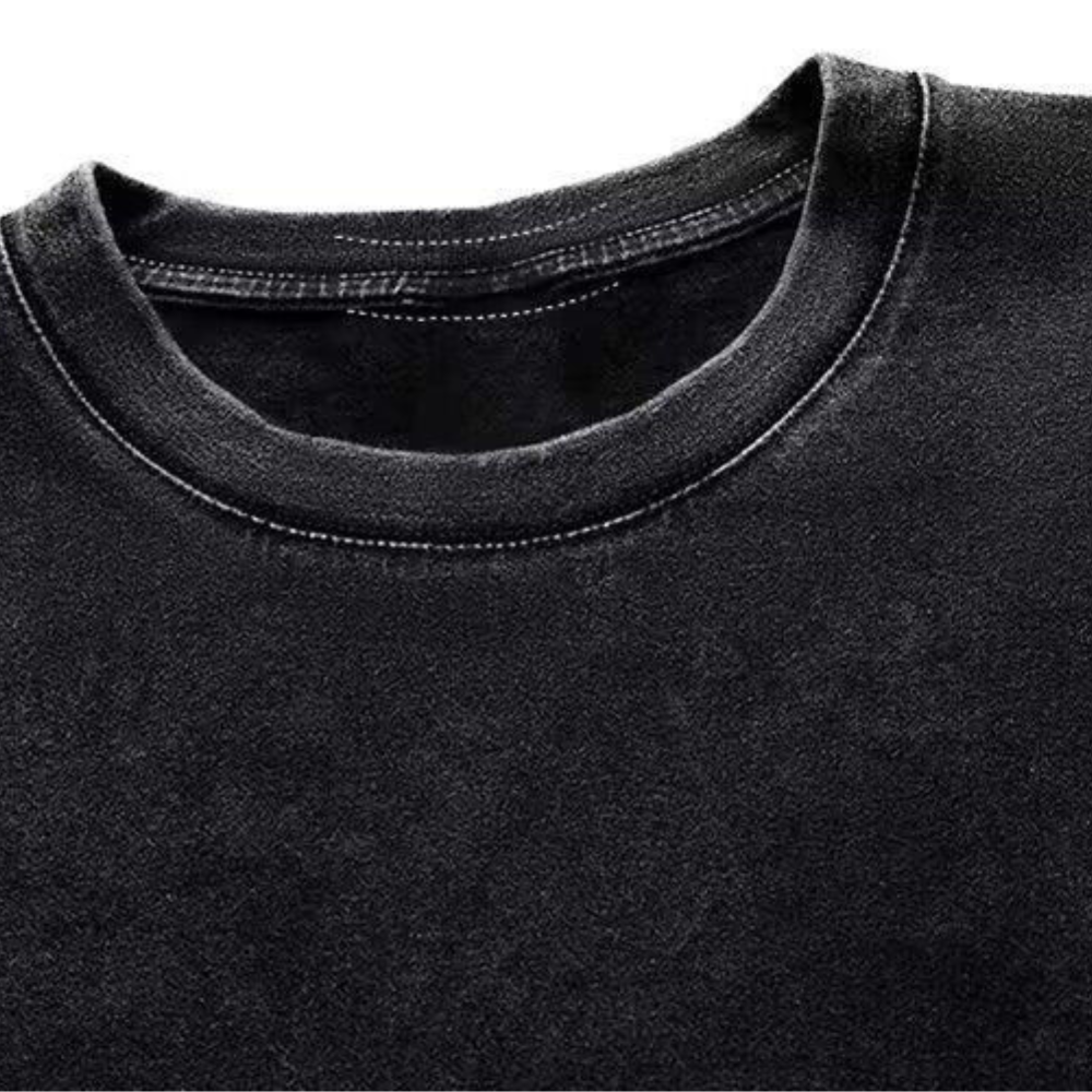 Solid Color Washed T-Shirt