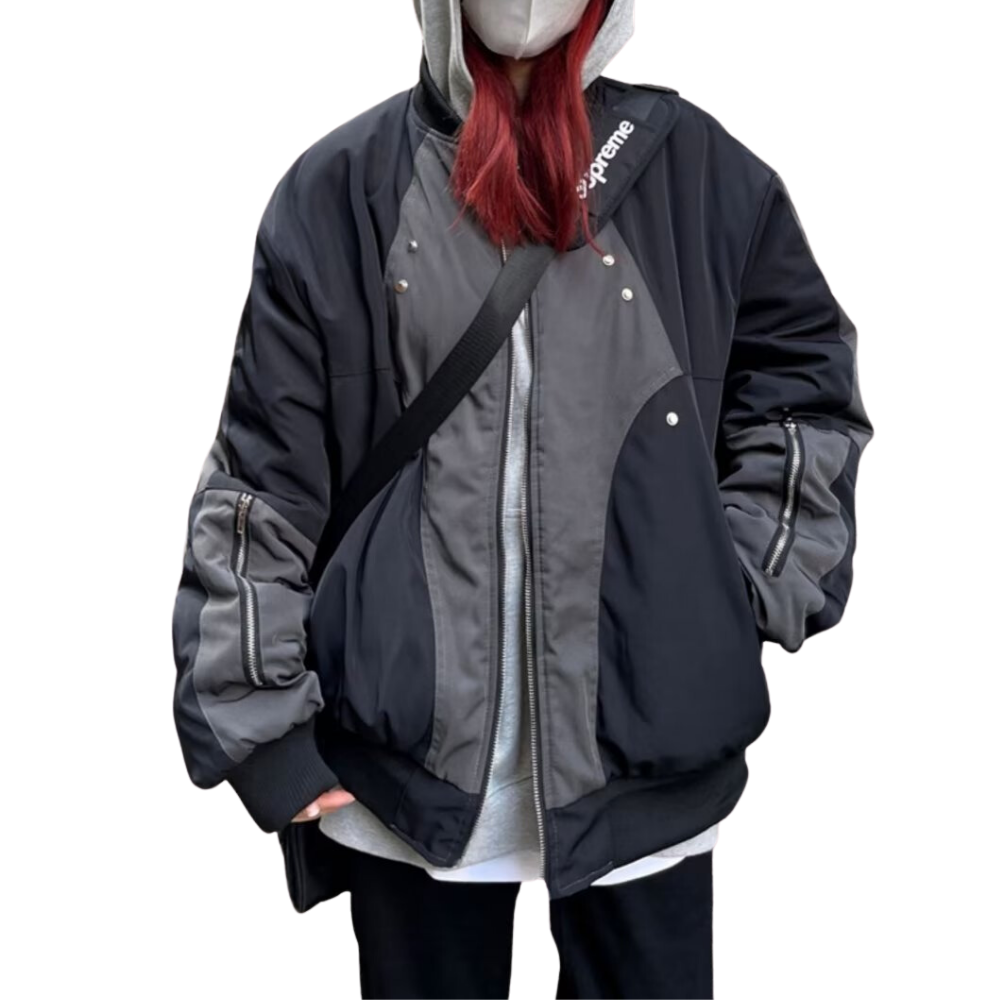 Technical Zip Panel Jacket