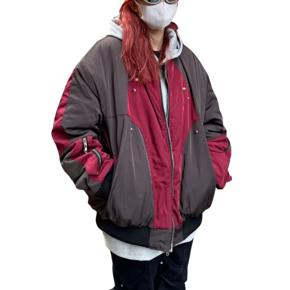 Technical Zip Panel Jacket