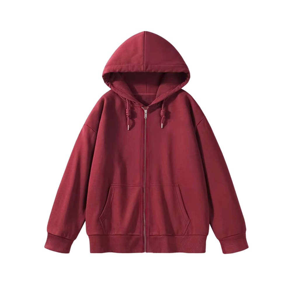 Premium Zipper Organic Hoodies