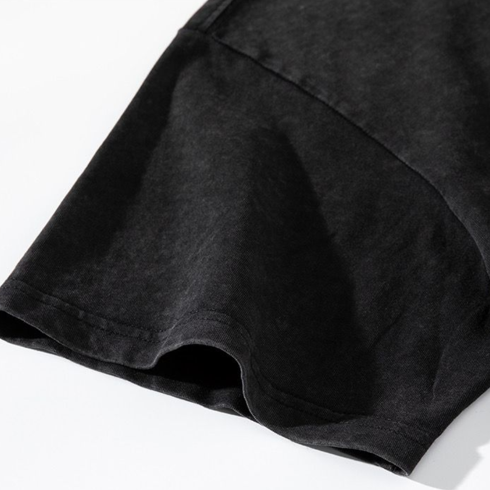 Solid Color Washed T-Shirt