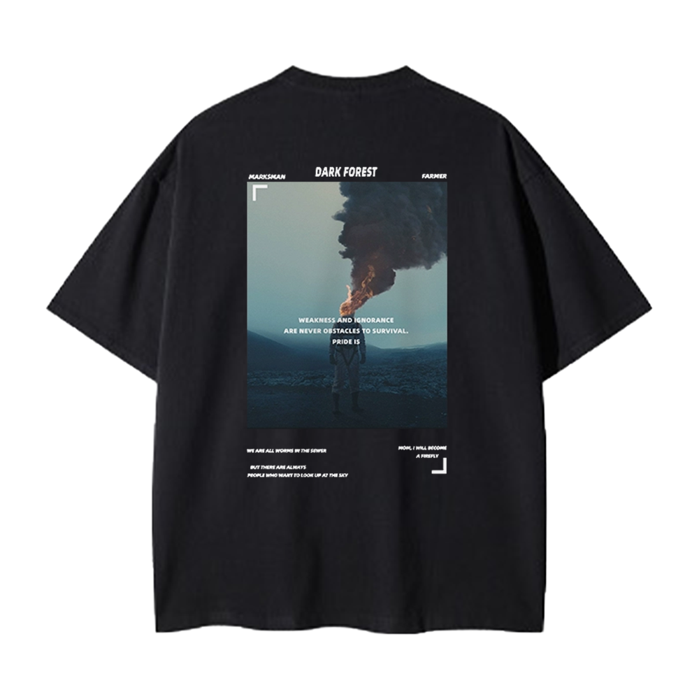 Pure Cotton 260G Dark Forest  T-shirt