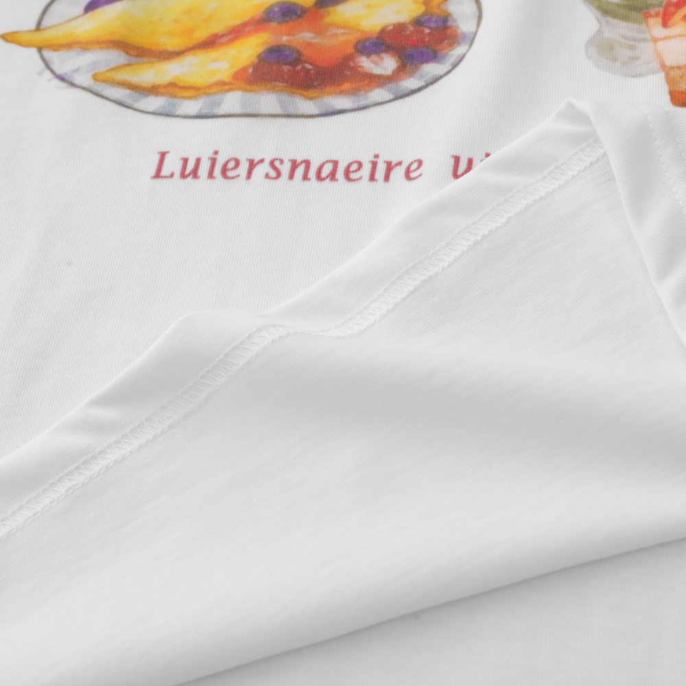 Family Dessert Print Cotton T-shirt