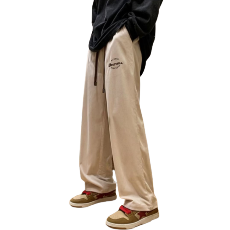 Solid Color Drawstring Sweatpants