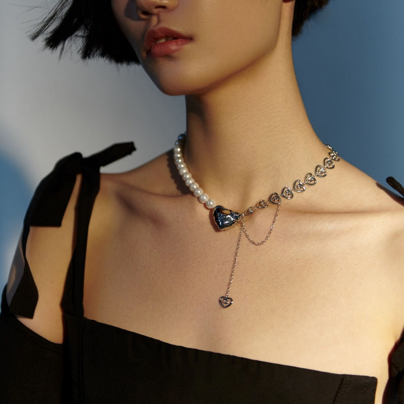 Women‘s Silver Heart Necklace