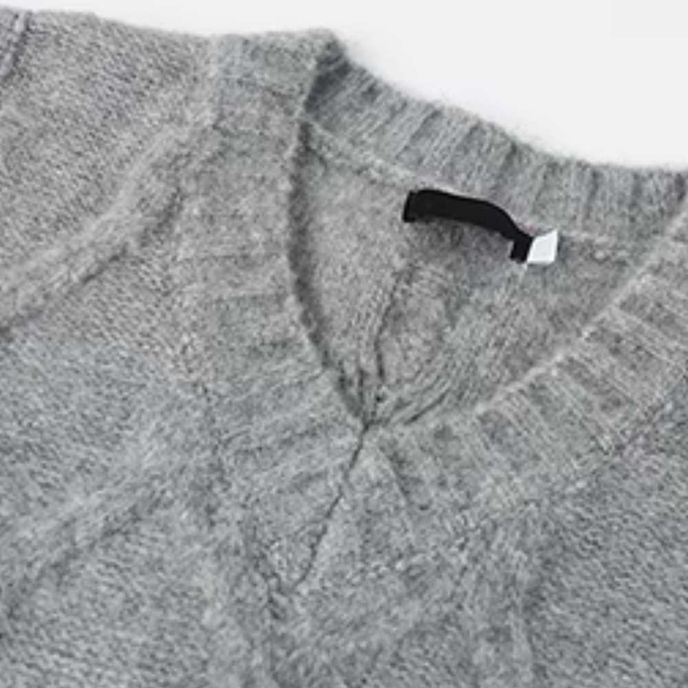 Women's Casual Solid Color Knitted Vest