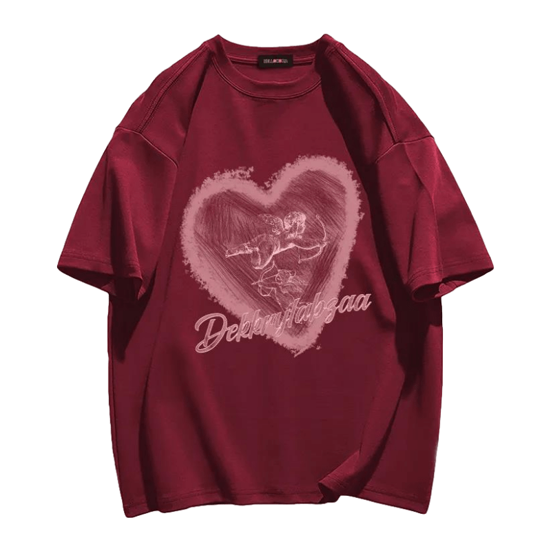 High Street Love Print T-shirt