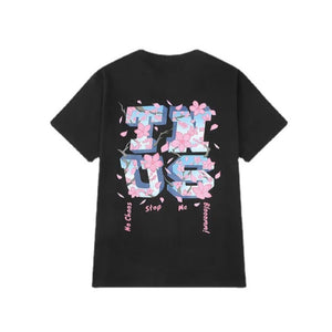 Street Letter Graphic Couple Oversize T-shirt