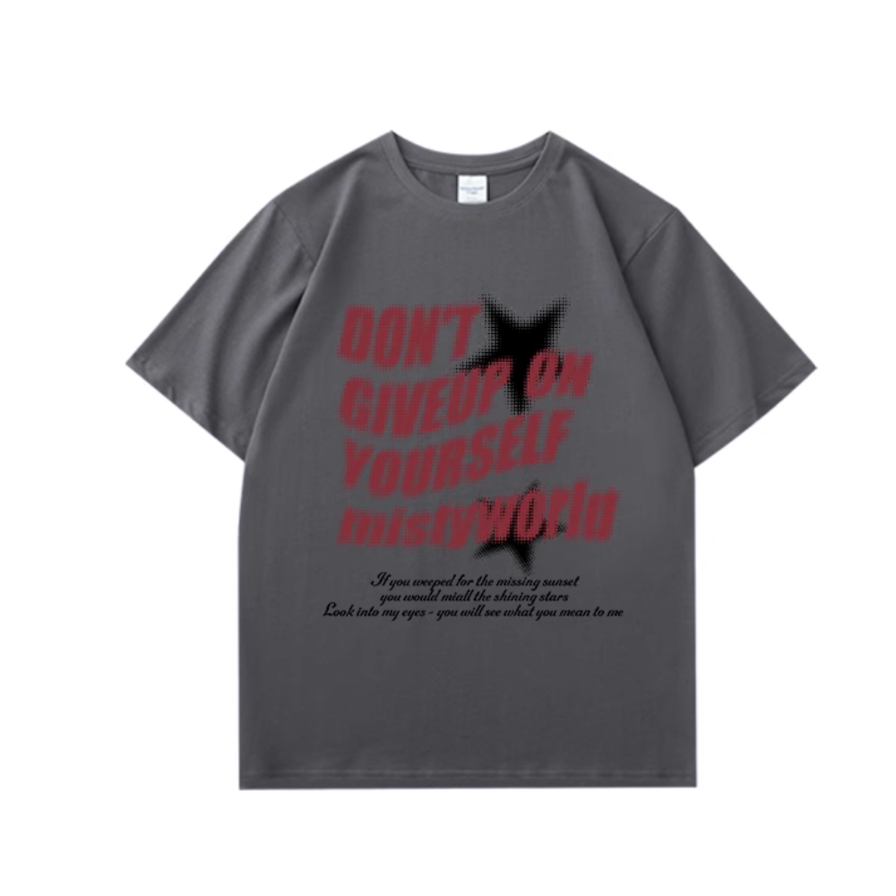 Mixed Letter T-shirt