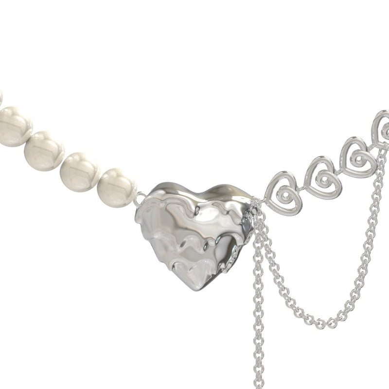 Women‘s Silver Heart Necklace