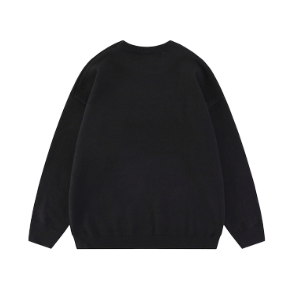 Cute 3D Flower Letter Sweatshirt