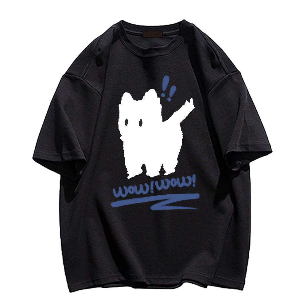 Scared Shadow Cat T-shirt