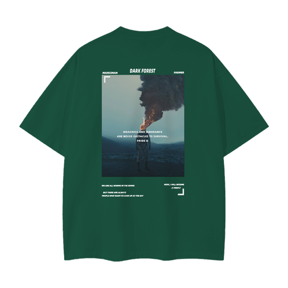 Pure Cotton 260G Dark Forest  T-shirt