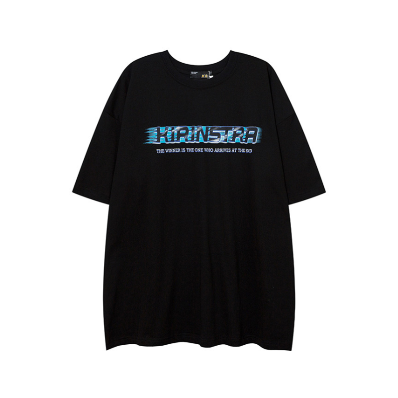 Vintage Street Car Graphic Loose T-shirt