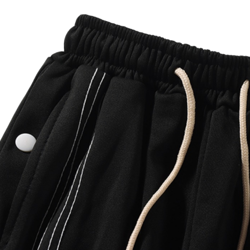 Urban High Street Stripe Buttons Pants