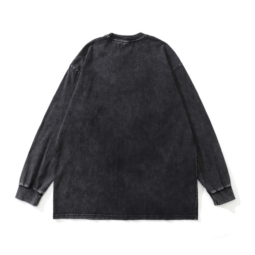 Silent Sculpture Washed Sweatshirt