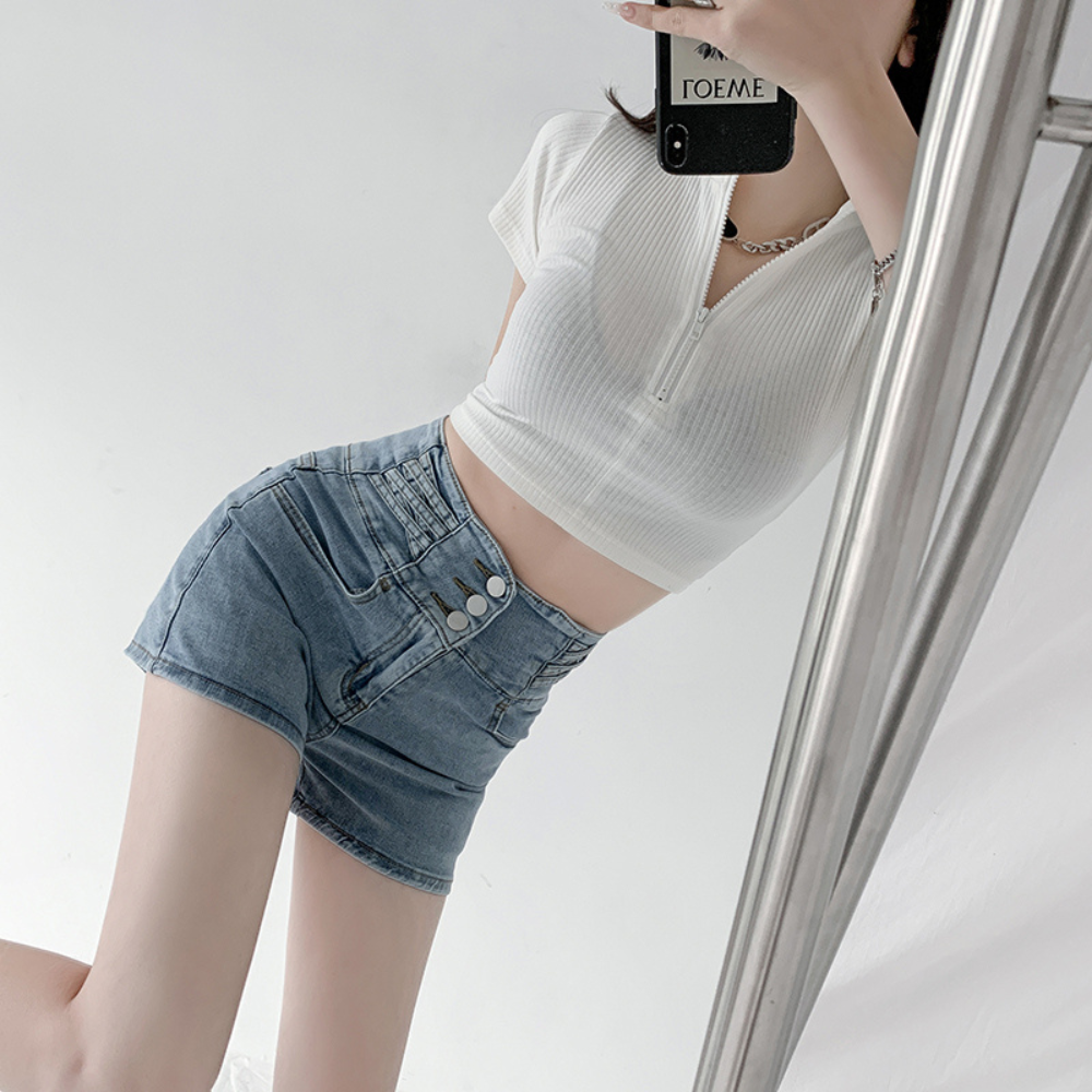 Women's "Hottie" High Waisted Shorts