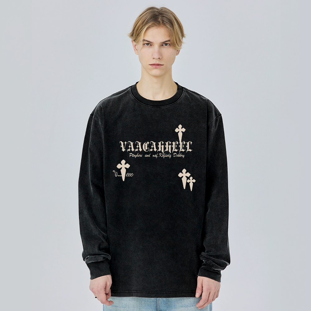 American Gothic Letter Cross Sweatshirt