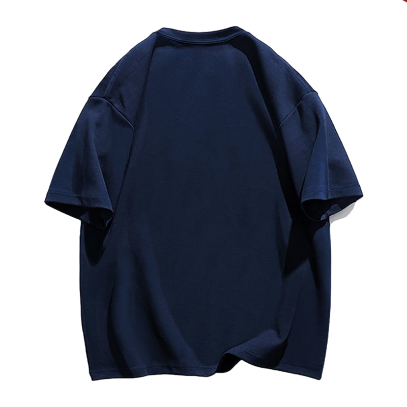 Modern Rabbit Print Cotton T-shirt