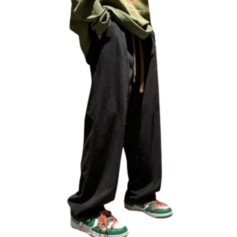 Solid Color Drawstring Sweatpants