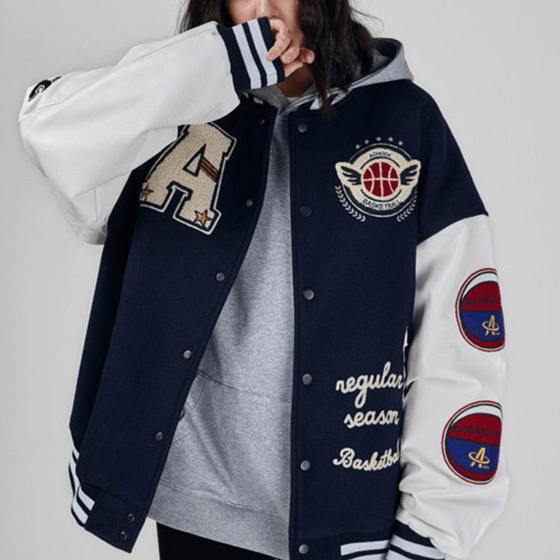 Vintage Classic Embroidery Patchwork Jacket