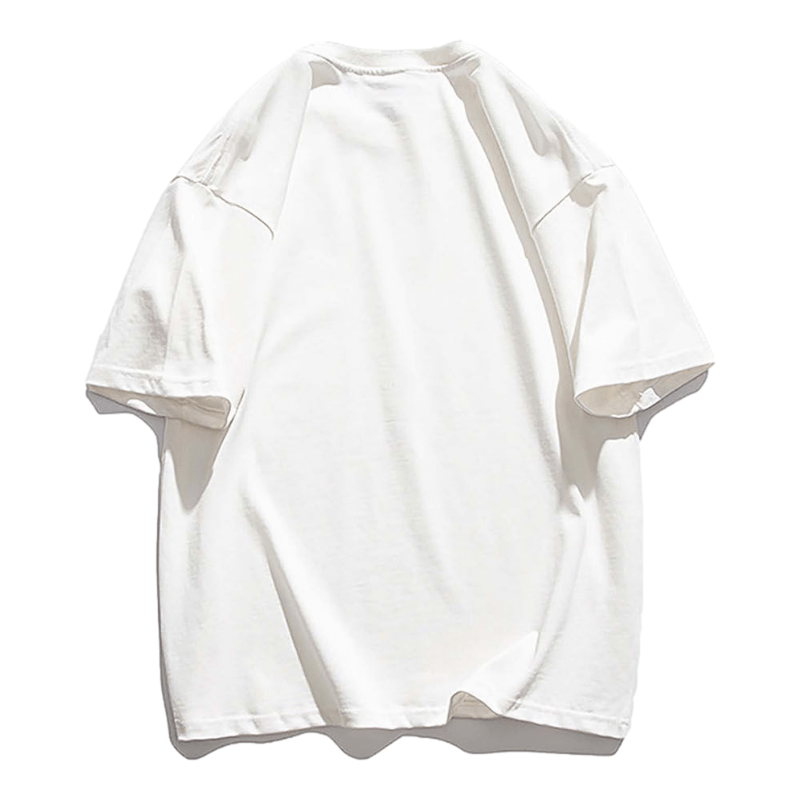 CNFVRS Letter Print Cotton T-shirt